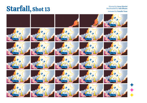 Starfall Contact Sheet